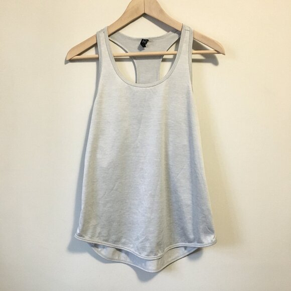 Cotton On Body Silvery Racer Back Tank Top - Picture 1 of 12